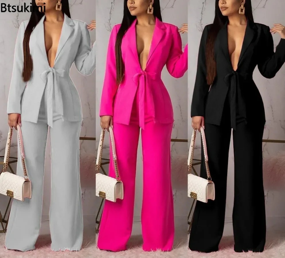 Women Formal Wear With Tie - Neuer 2026 Damen Business-Anzug für formelle