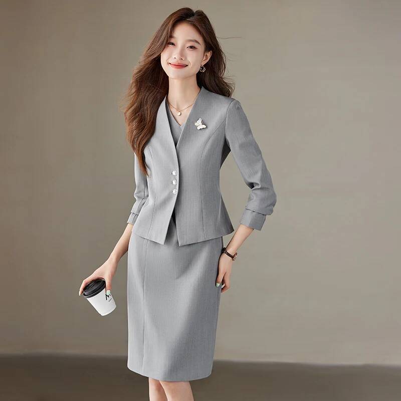 Women Formal Wear Stitching - Formelle Damen-Blazer, Business-Büro-Arbeitskleidung mit Blazer und