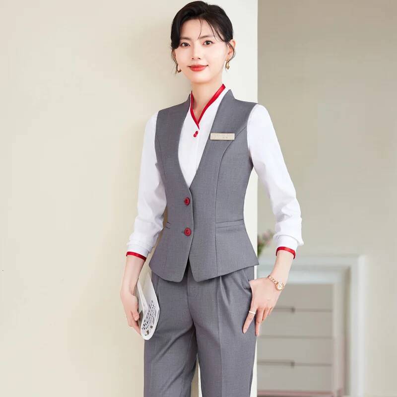 Women Formal Wear Business - Formelle Hosenanzüge in Übergröße 5XL, elegante