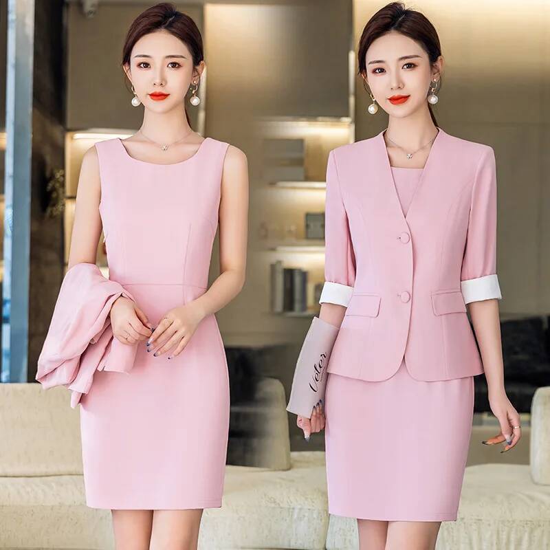 Women Formal Wear Stitching - Plus Größe 5XL Formelle Damen Anzüge