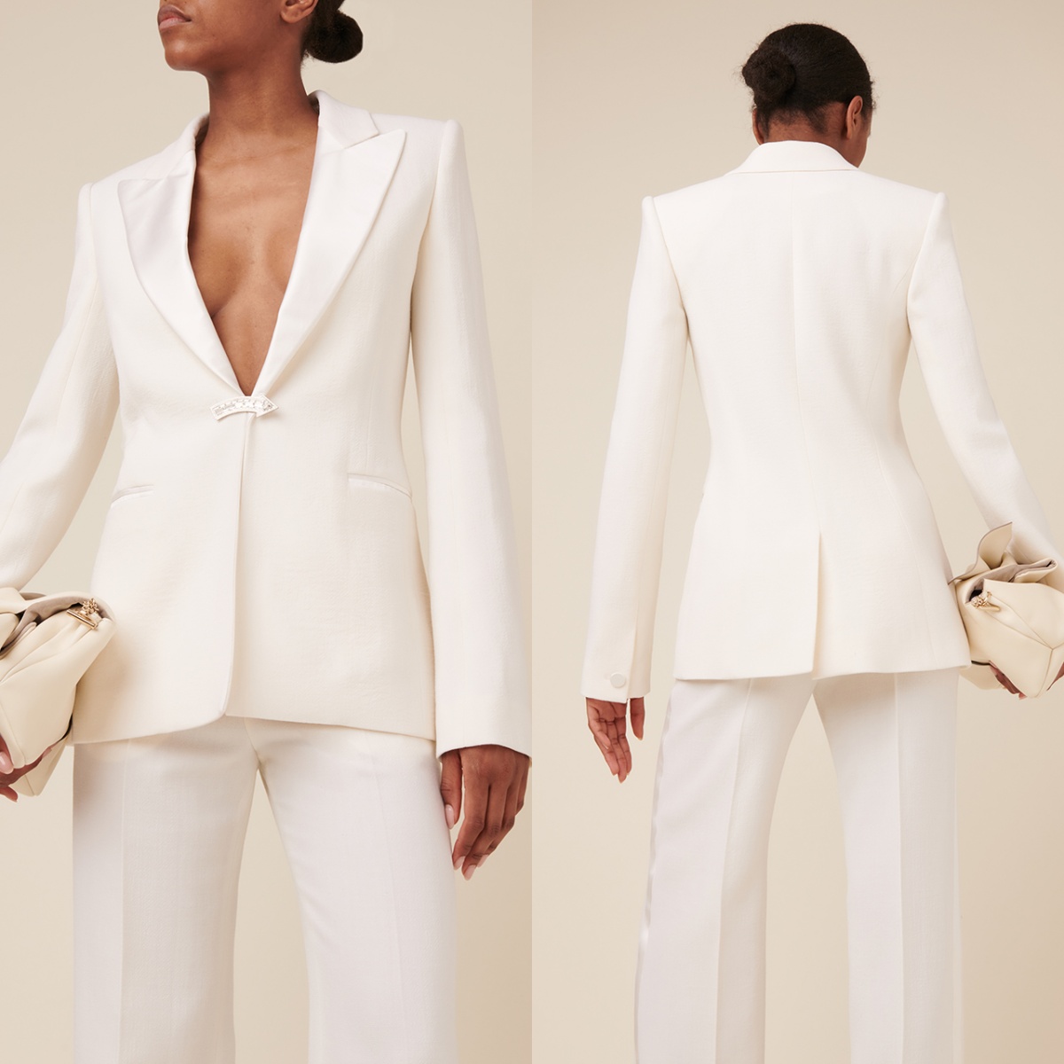 Women Formal Wear With Tie - Plus Size Anzüge für die Brautmutter,