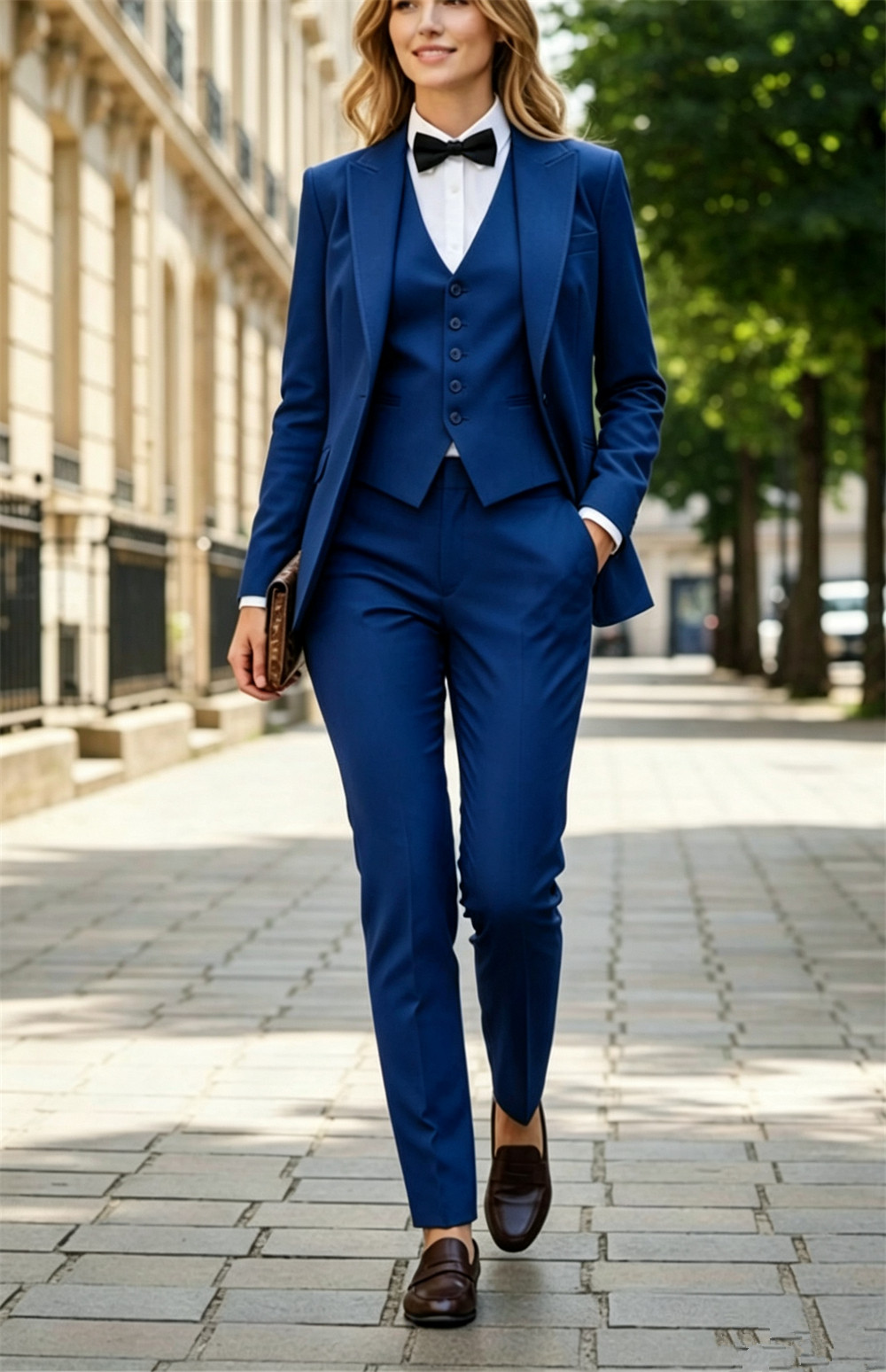 Luxuriöse Damenkostüme Elegant – Blazer Set Women Formal Bewertung und Preis
