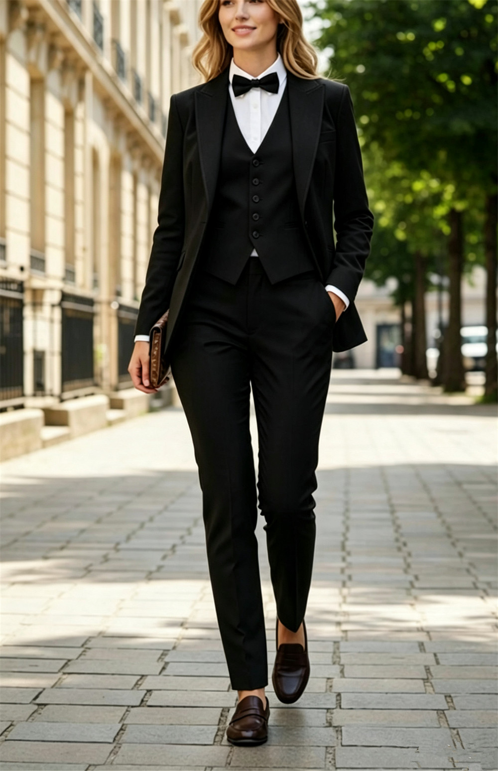 Luxuriöse Damenkostüme Elegant – Blazer Set Women Formal Bewertung und Preis