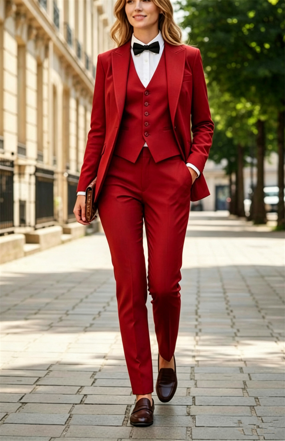 Luxuriöse Damenkostüme Elegant – Blazer Set Women Formal Bewertung und Preis