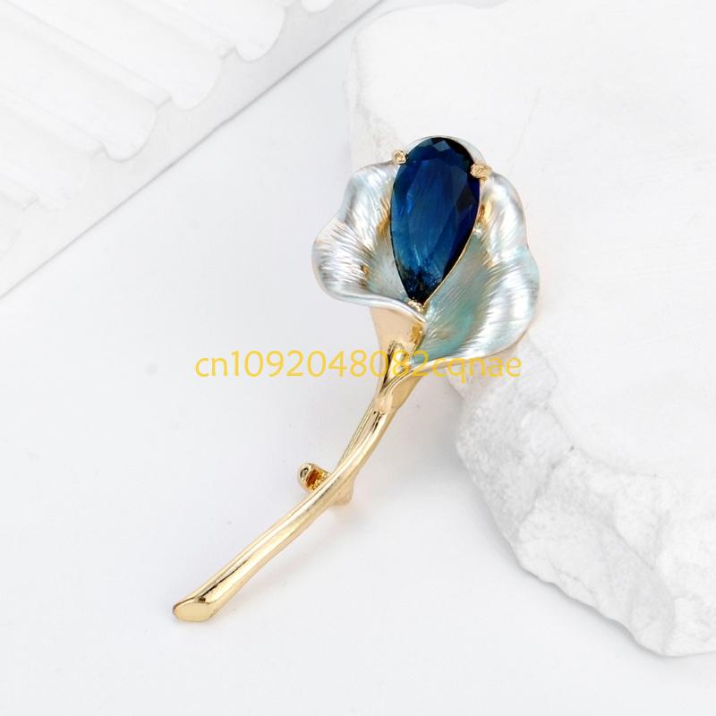 Zarte, funkelnde Anstecknadel, – Formal Wear Jewelry For Women Bewertung und Preis