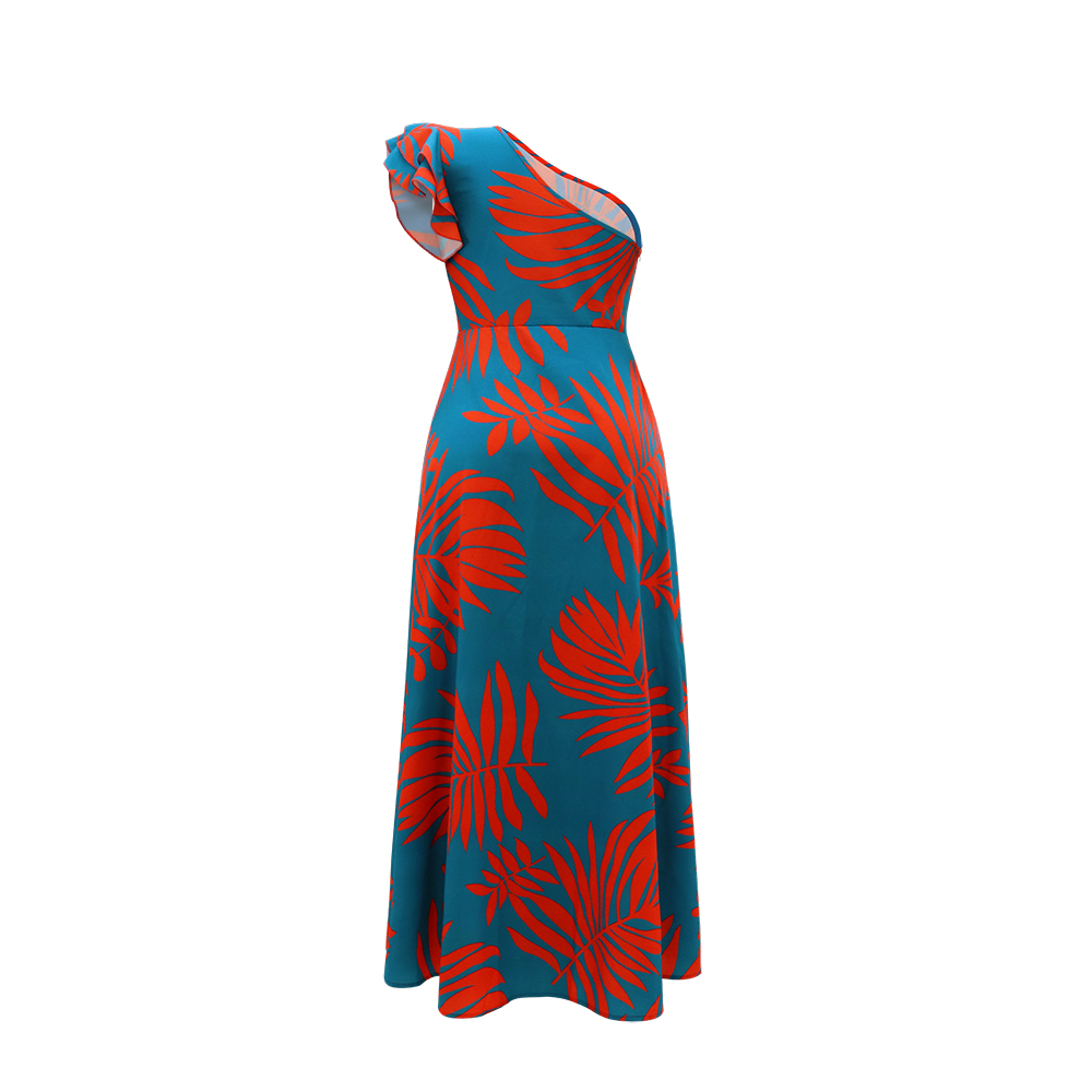 One-Shoulder-Maxikleid mit tro – Women Formal Wear Zara Bewertung und Preis