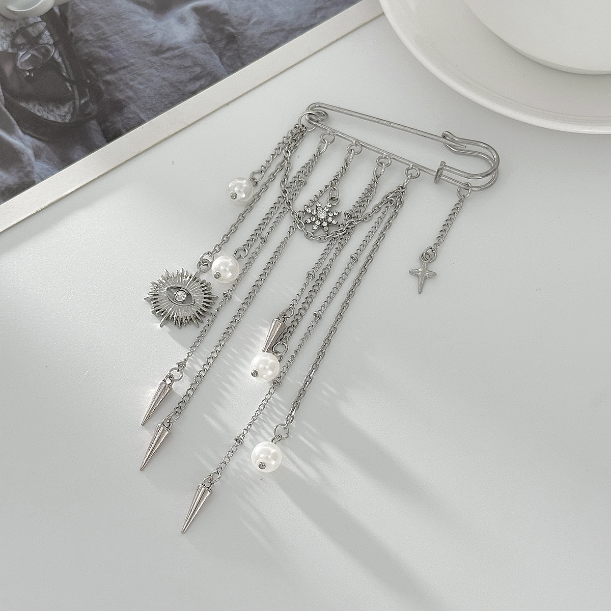Imitation Perle Brosche Elegan – Formal Wear Jewelry For Women Bewertung und Preis