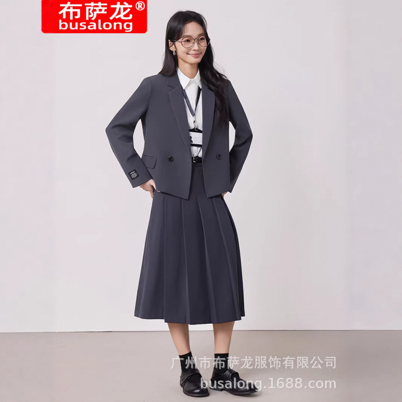 Graues Damenanzug-Set für Früh – Women'S Formal Wear Petite Bewertung und Preis