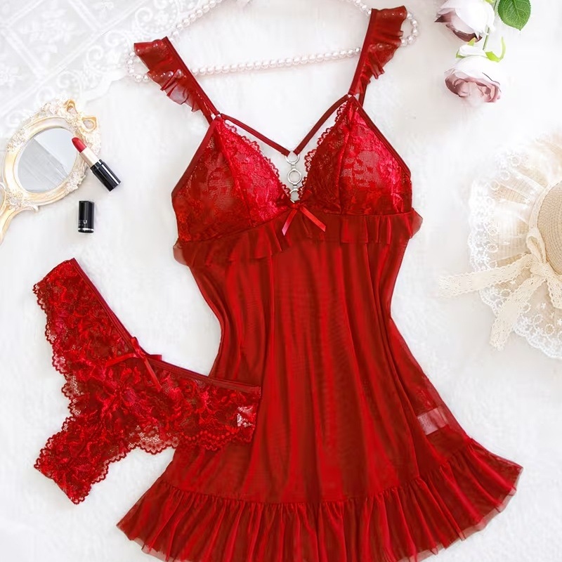 2026 Neues Rotes Sexy Dessous- – Women'S Formal Wear Wedding Bewertung und Preis