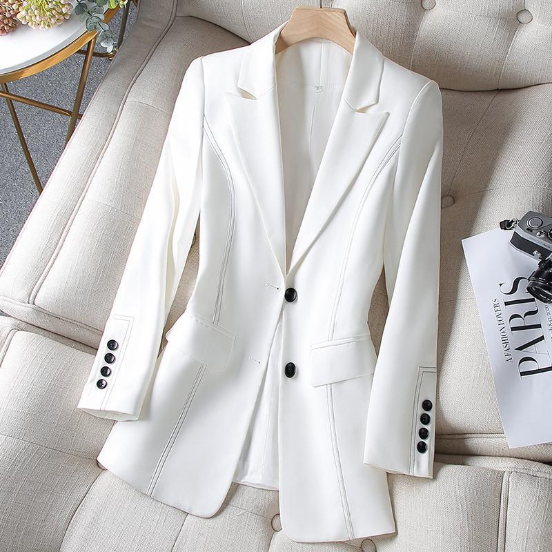 Neue modische Damen-Blazer in  – Women Formal Wear With Black Blazer Bewertung und Preis