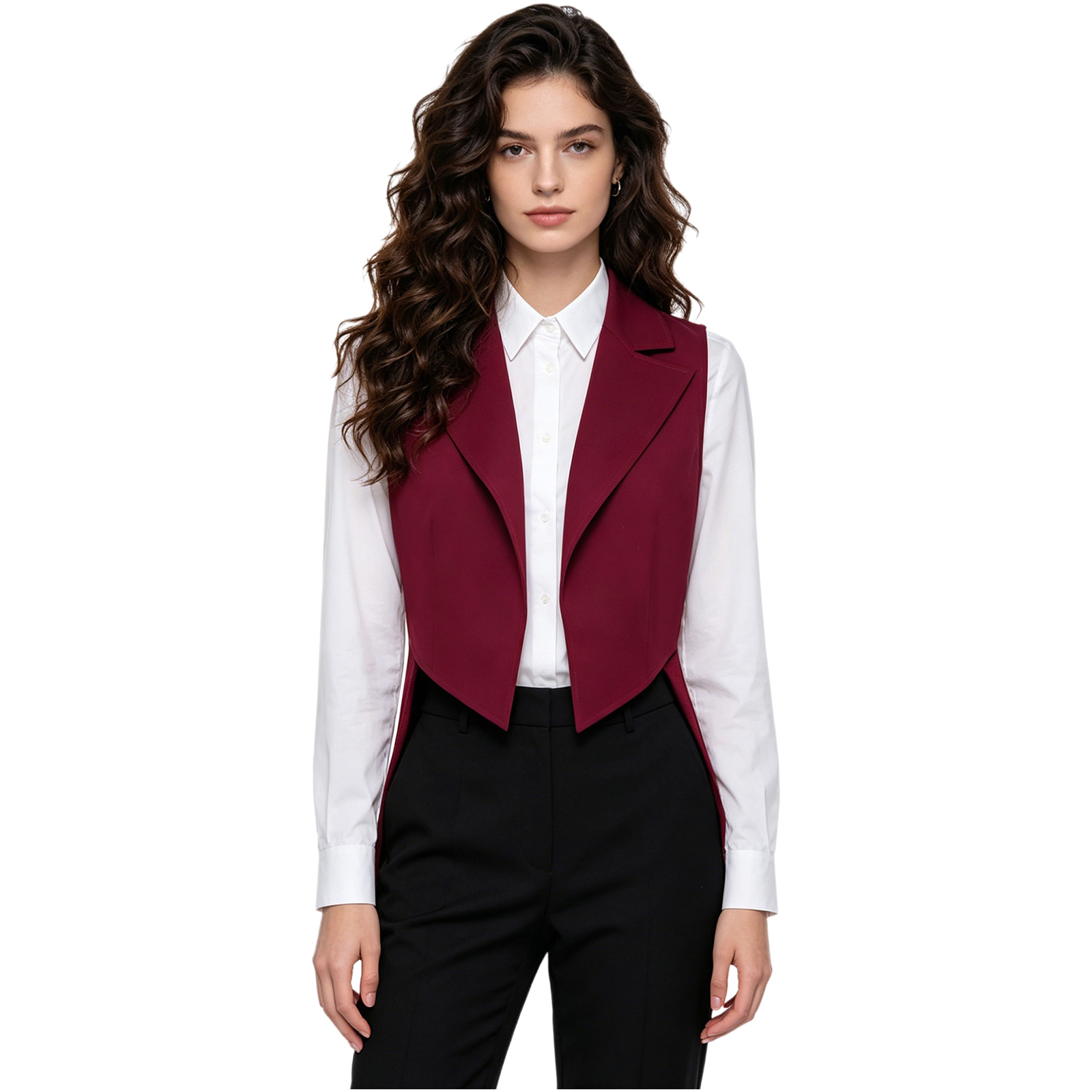 Damen Vintage Frack-Jacke West – Women Formal Wear Stitching Bewertung und Preis