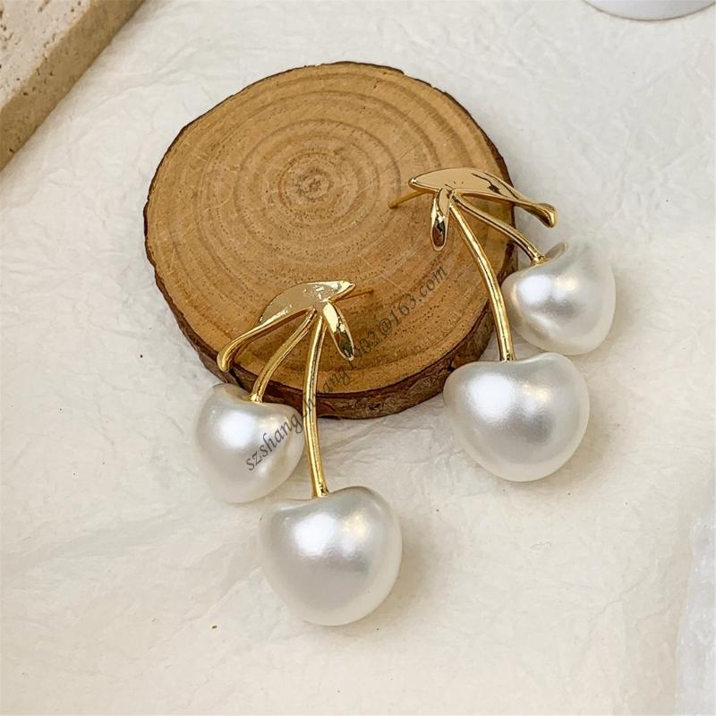Kirschblüten-Perlen-Ohrschmuck – Formal Wear Jewelry For Women Bewertung und Preis