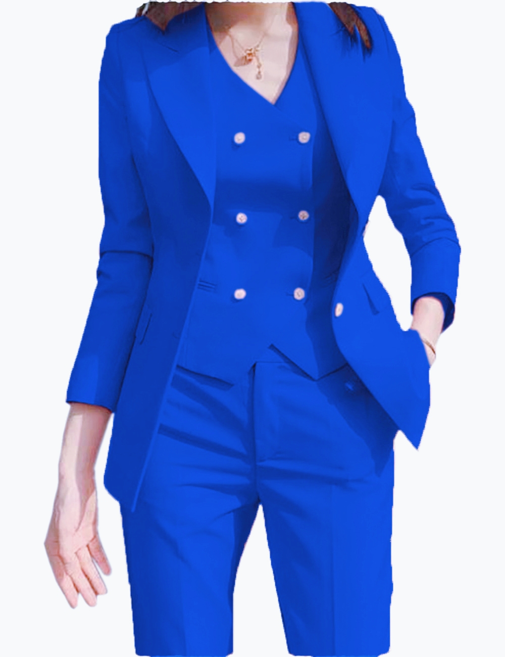 Herbst-Outfits Anzugjacke Drei – Women Formal Wear Business Bewertung und Preis