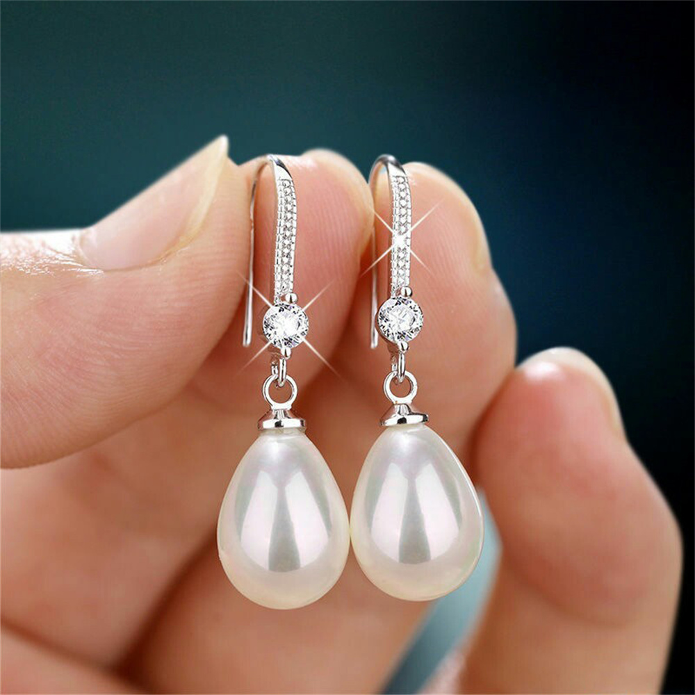 Imitationsperlen-Ohrringe, lei – Formal Wear Jewelry For Women Bewertung und Preis