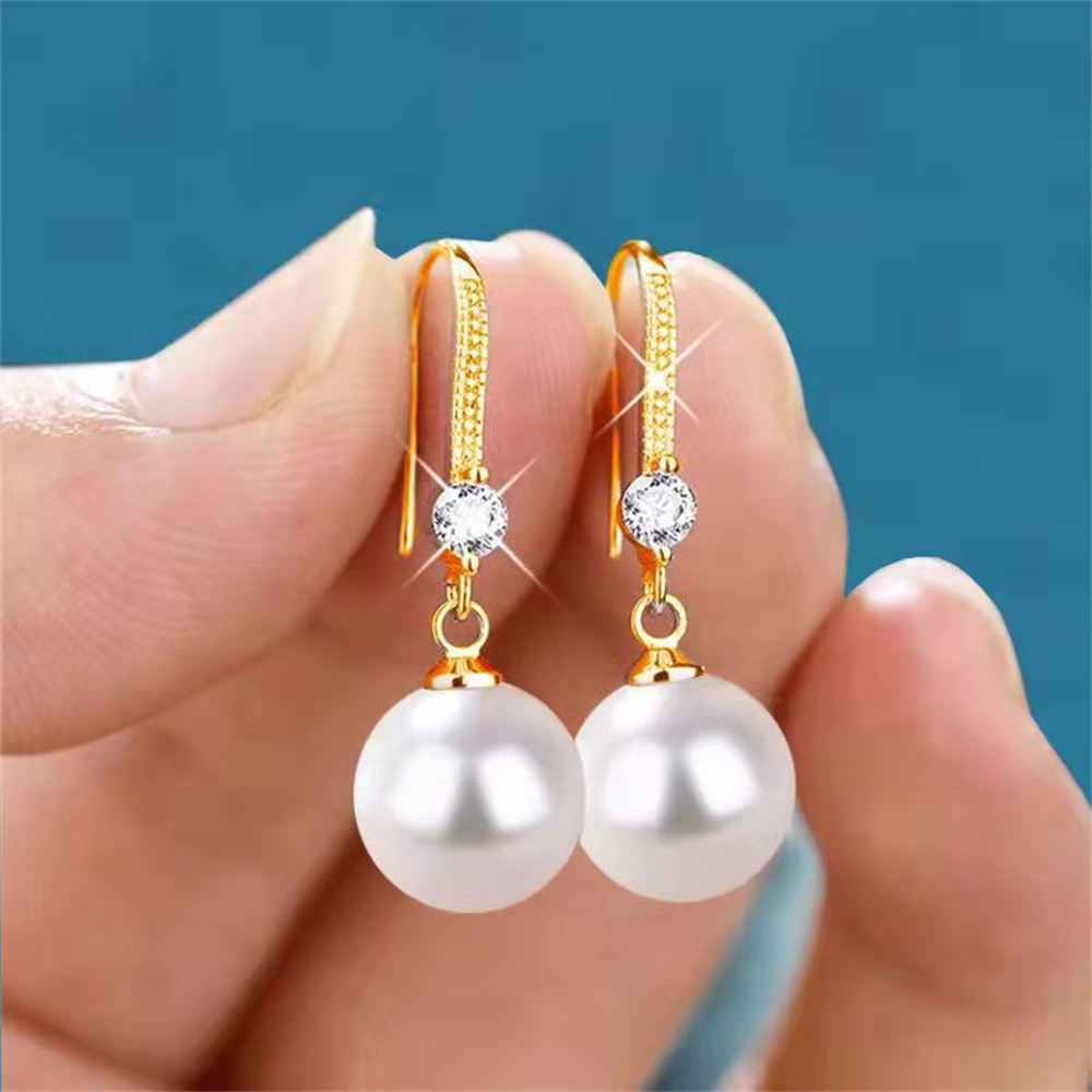 Imitationsperlen-Ohrringe, lei – Formal Wear Jewelry For Women Bewertung und Preis