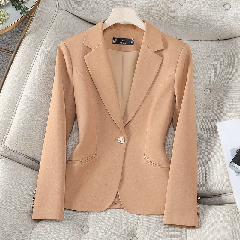 2023 frühling Herbst Frauen Bl – Women Formal Wear With Black Blazer Bewertung und Preis